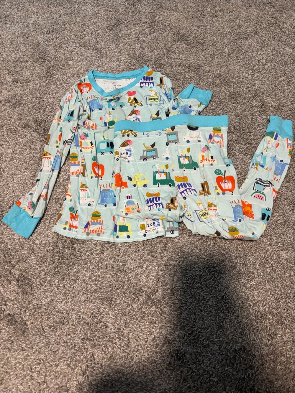 Little Sleepies Food Truck pajamas